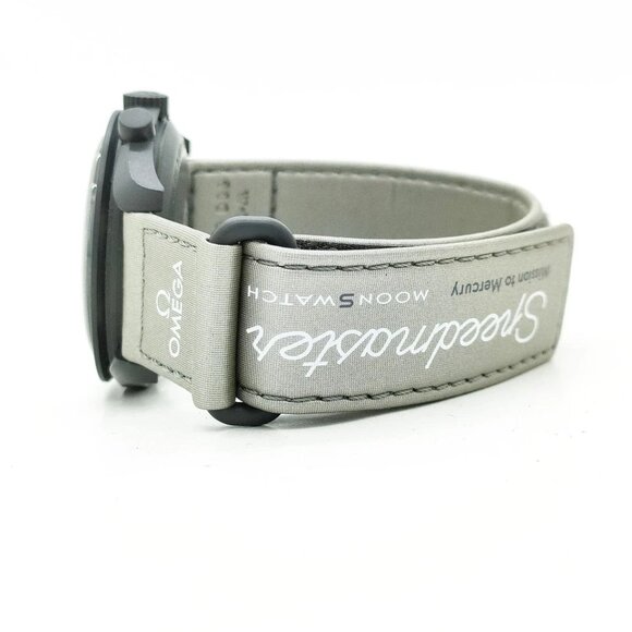 Omega x Swatch Watch 42mm Men's Grays 350-052325 - Picture 4 of 9